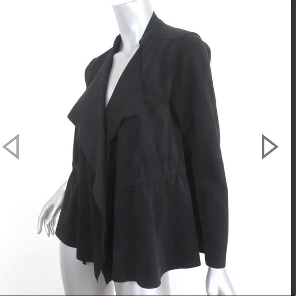 Velvet by Graham & Spencer Black Faux Leather Jacket - Picture 4 of 6